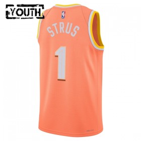 Dres Cleveland Cavaliers Max Strus Nike 2025-26 City Edition Naranča Swingman - Dječji